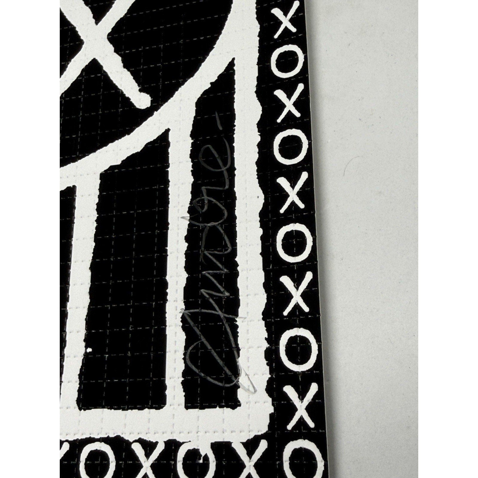 Andre Saraiva Mr. A Love Tripping 24 B+W Ed Blotter Print 104/125 1xRUN Graffiti - thriftgoblin