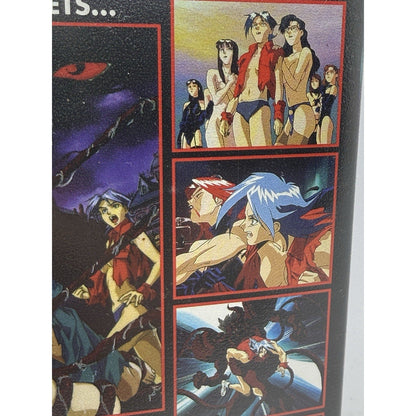 Angel of Darkness Red VHS 1994 Rare Red Shell + Hard Case Pink Pineapple Anime - thriftgoblin