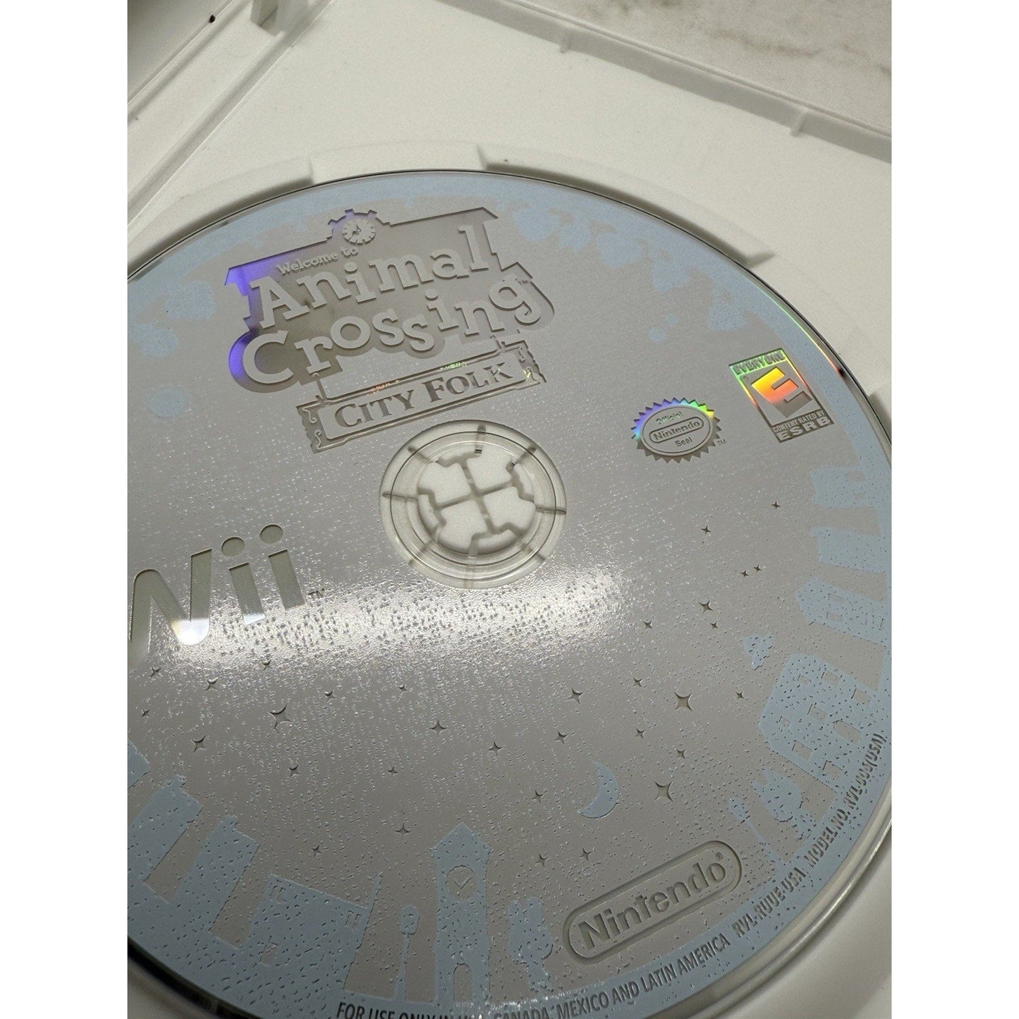 Animal Crossing City Folk (Nintendo Wii 2008) CIB Complete with Manual TESTED - thriftgoblin