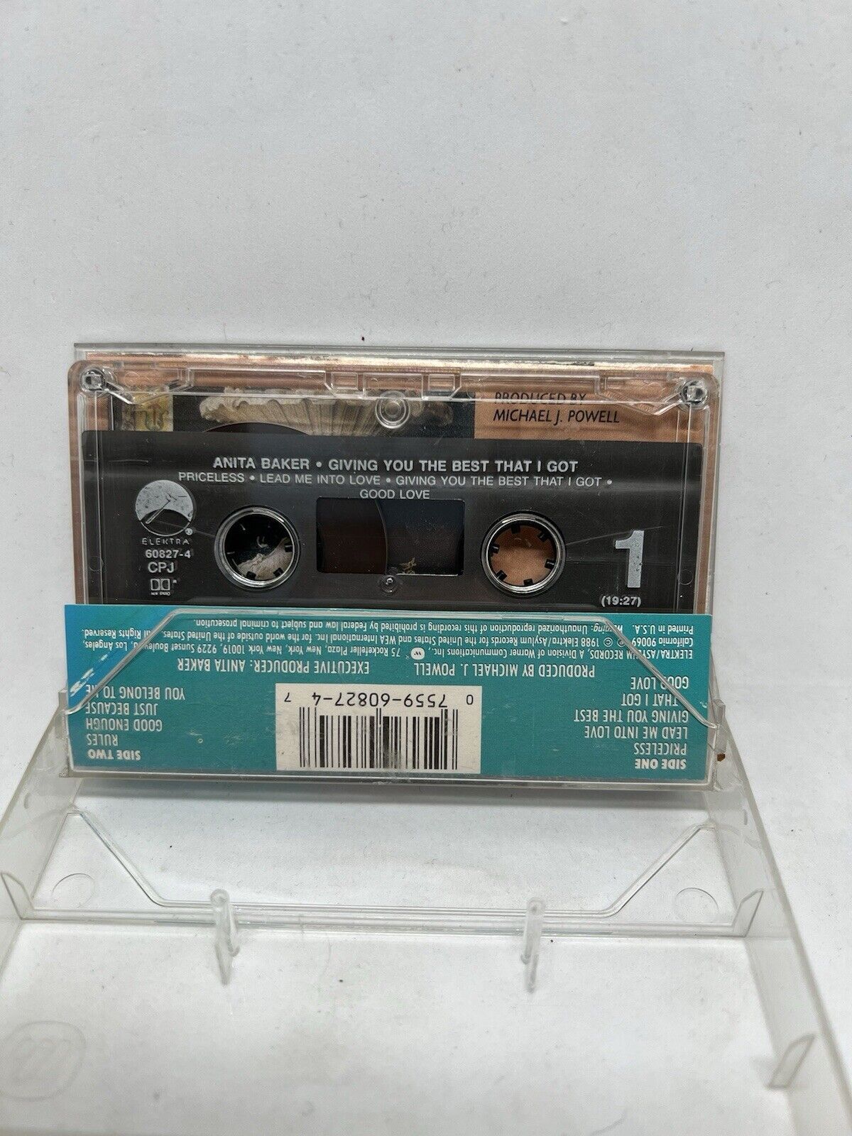 Anita Baker Giving You The Best That I Got Cassette Tape R&B Soul - 1988 NOS - thriftgoblin