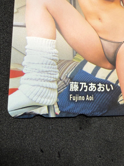 Aoi Fujino Asahi Geino Secret Unused Japanese Telephone Card (Teleca) - Thrift GoblinTelephone Card