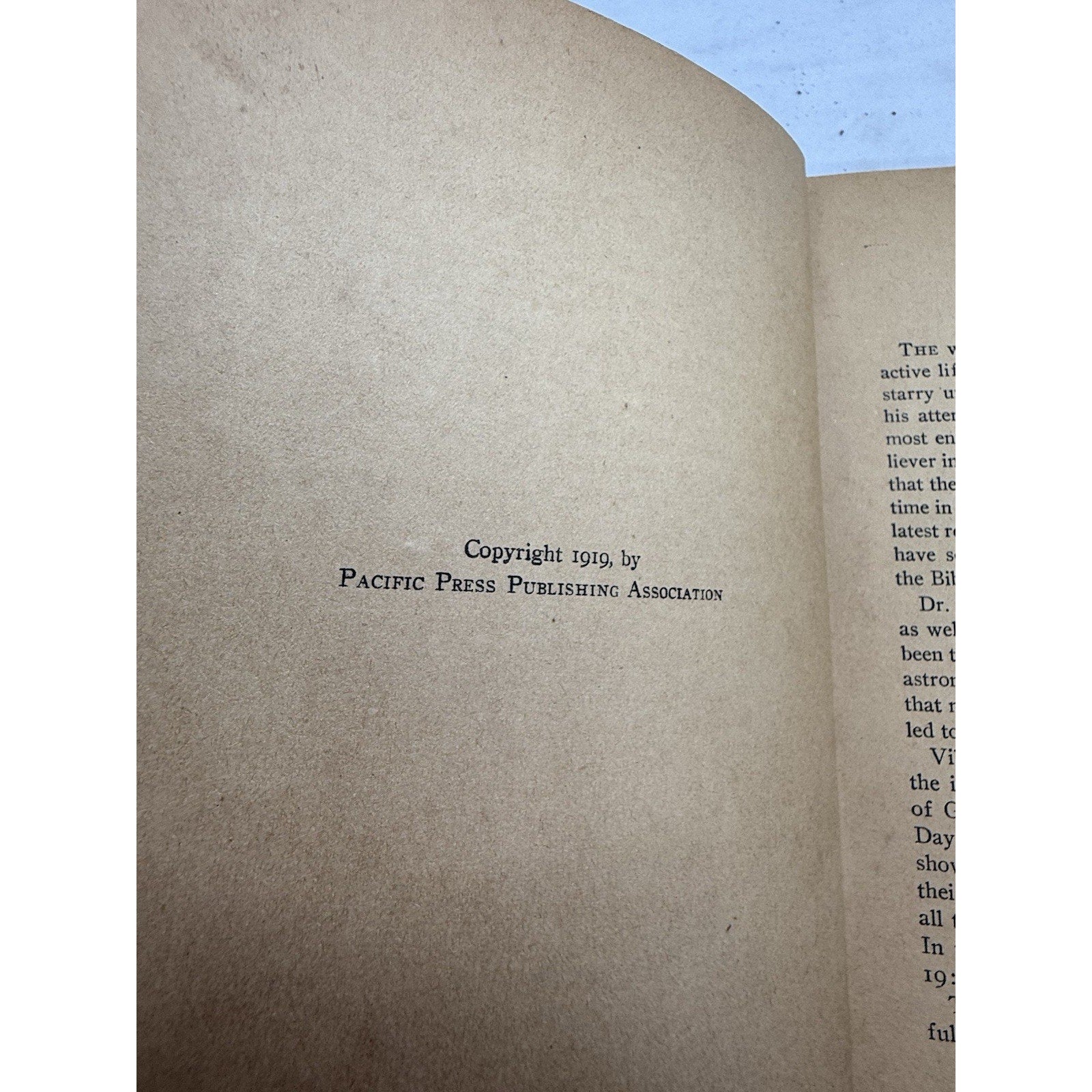 Astronomy and the Bible by Lucas A. Reid 1st Edition Hardcover 1919 - thriftgoblin