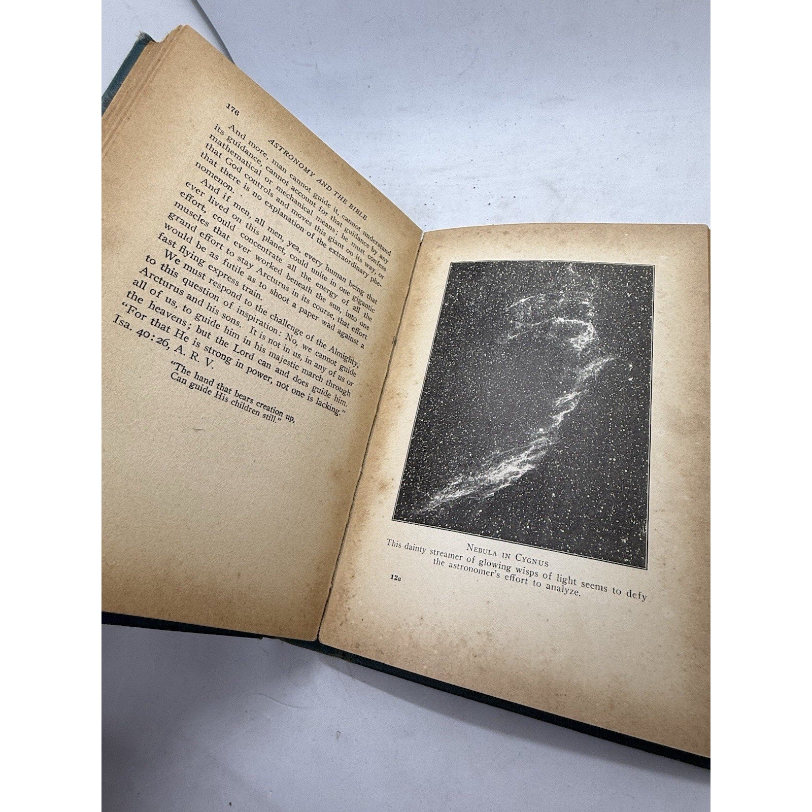 Astronomy and the Bible by Lucas A. Reid 1st Edition Hardcover 1919 - thriftgoblin