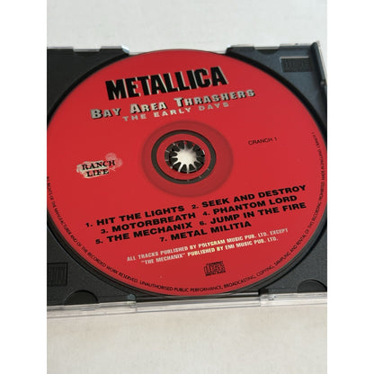 Metallica Bay Area Thrashers The Early Days CD 1998 Ranch Life NMC Compilation