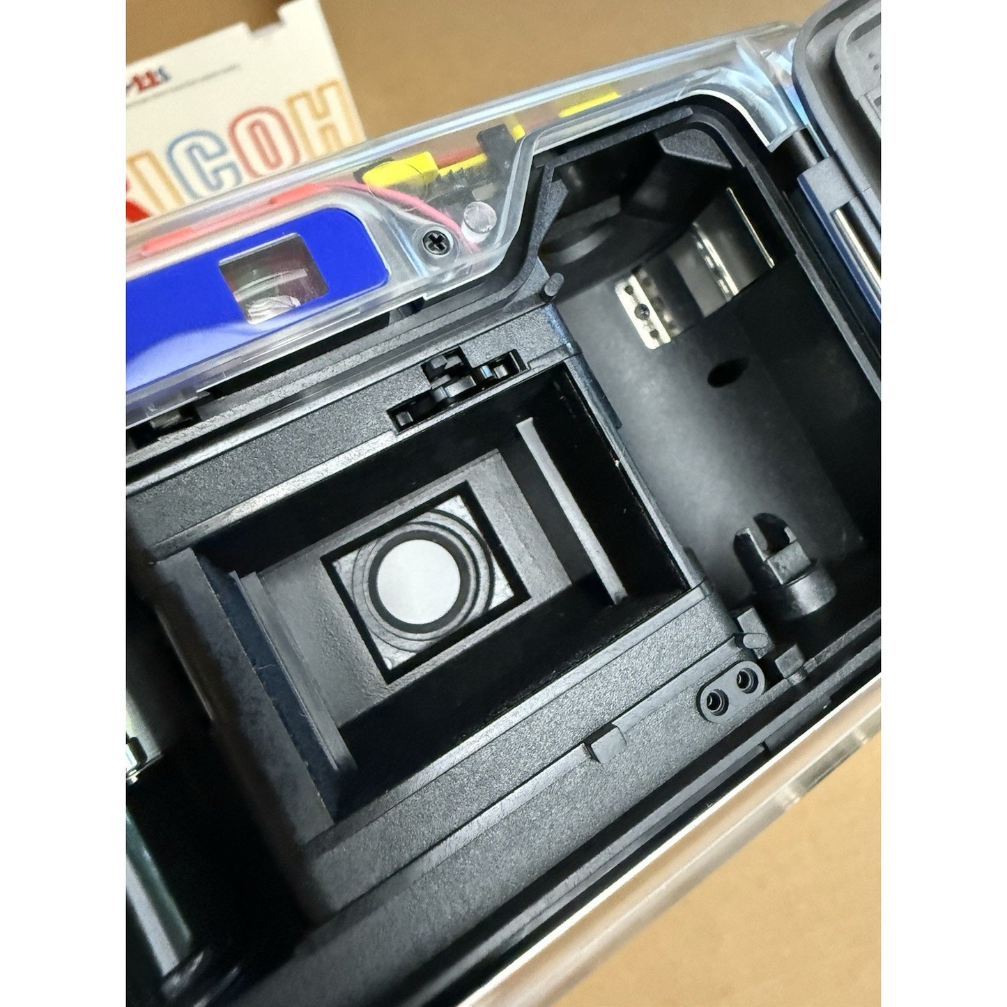 Ricoh LX-22S XOBBOX See Through 35mm Focus Free Film Camera New in Box 1993 35mm