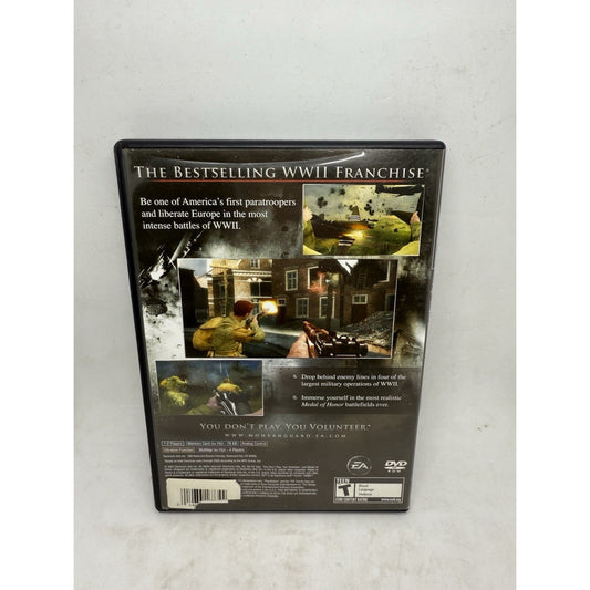 Medal of Honor: Vanguard (Sony PlayStation 2, 2007) Complete CIB - Tested WwII