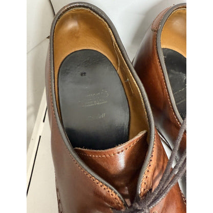 Allen Edmonds Men's Shoe 🇺🇸 Wendell Almond Bicycle-toe Derby 12D Dress Leather