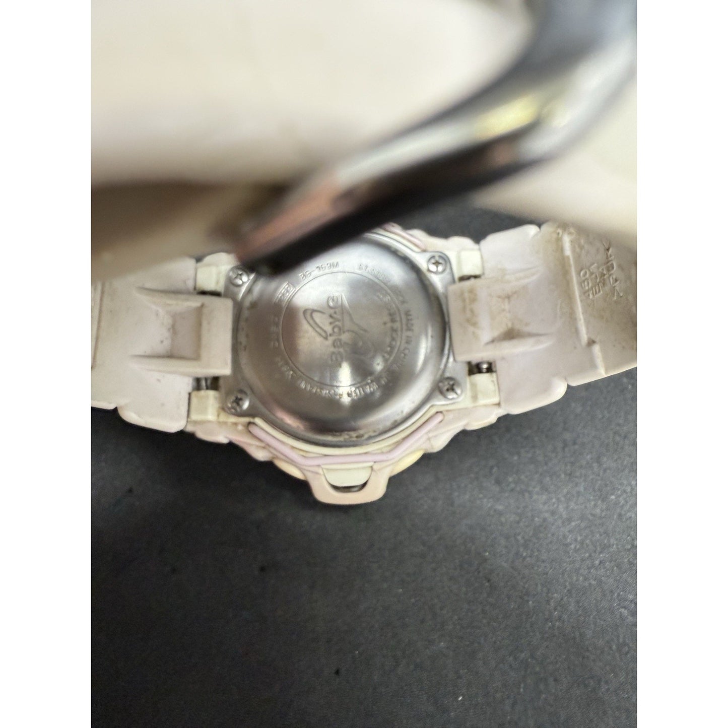 Casio Baby-G BG-169M Shock Resist White Pink Digital Watch Works Japan RARE