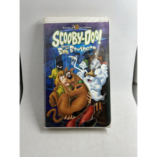 Scooby-Doo Meets the Boo Brothers VHS Tape 2000 Warner Family Tested Classic 90