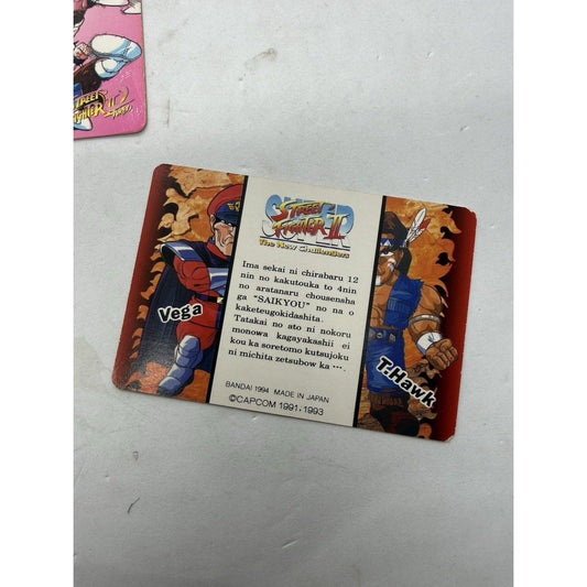 Bandai Street Fighter II Chun - Li Card Japan 1994 HP 2800 Holo Card - thriftgoblin