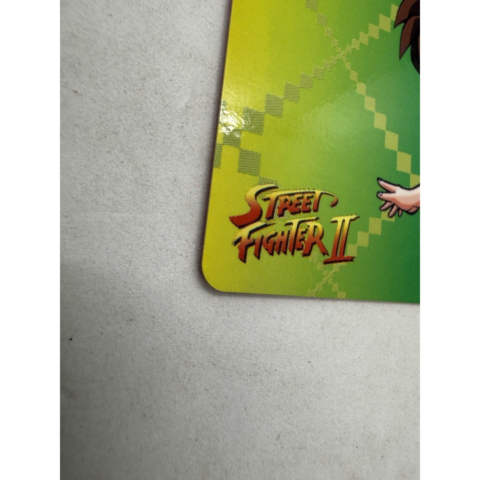 Bandai Street Fighter II Chun - Li Card No.95 Japan 1993 Holo Sticker Card Rare - thriftgoblin