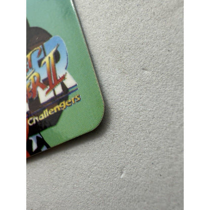 Bandai Street Fighter II New Challengers 4 Card Lot Group Art Japan 1994 - thriftgoblin