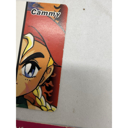 Bandai Street Fighter II New Challengers Card Lot 3 Cammy Chun - Li Fei Long - thriftgoblin