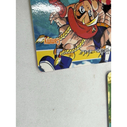 Bandai Street Fighter II New Challengers Card Lot 3 Cammy Chun - Li Fei Long - thriftgoblin