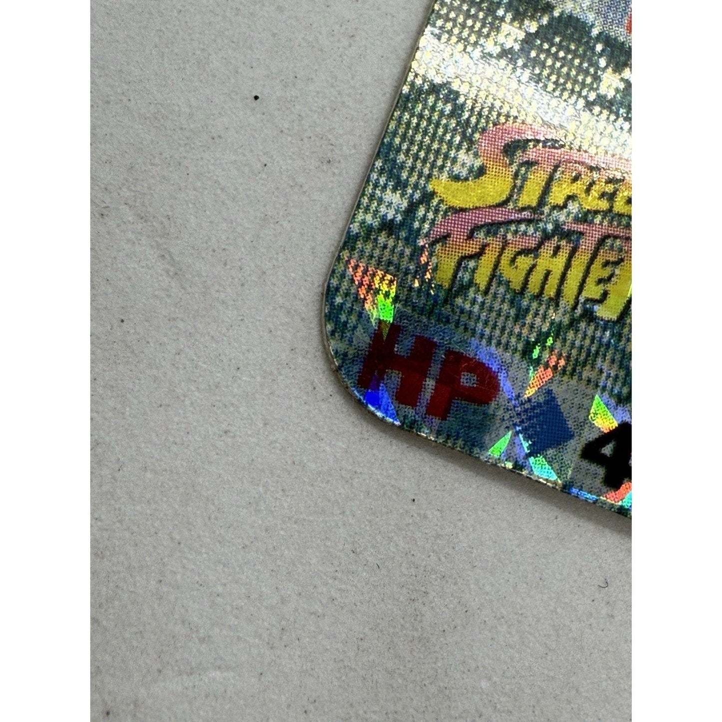 Bandai Street Fighter II Turbo Zangief Prism Trading Card HP 4000 Japan Holo - thriftgoblin