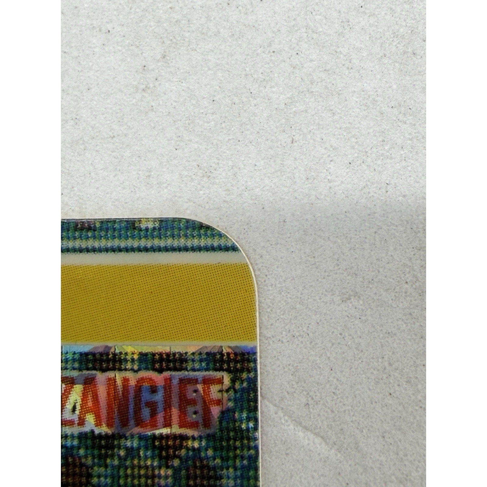 Bandai Street Fighter II Turbo Zangief Prism Trading Card HP 4000 Japan Holo - thriftgoblin