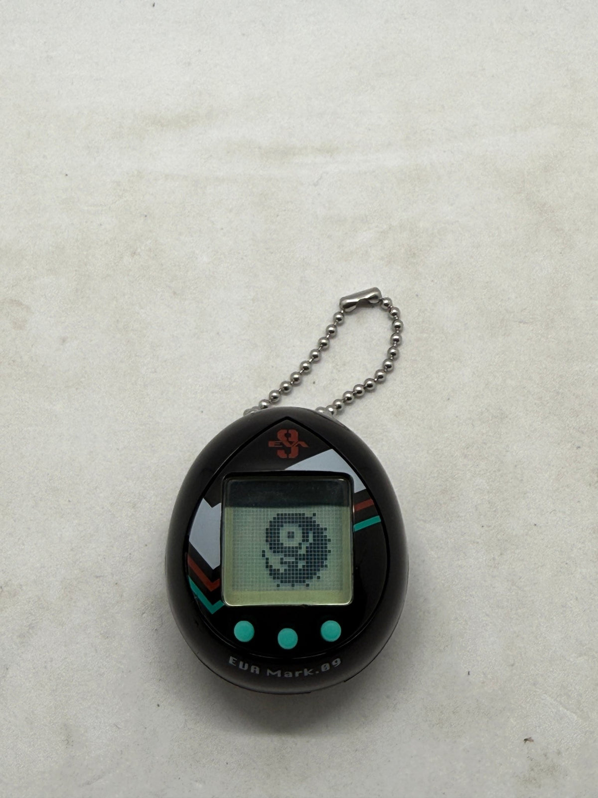 Bandai Tamagotchi Neon Genesis Evangelion EVA Mark.06 Black Virtual Pet, New Battery - Thrift GoblinToy