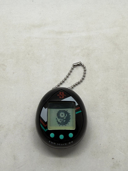 Bandai Tamagotchi Neon Genesis Evangelion EVA Mark.06 Black Virtual Pet, New Battery - Thrift GoblinToy