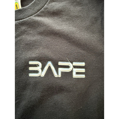 Bape X Hajime Sorayama L/S Long Sleeve T-Shirt Sleeve Print In Black Size S - thriftgoblin