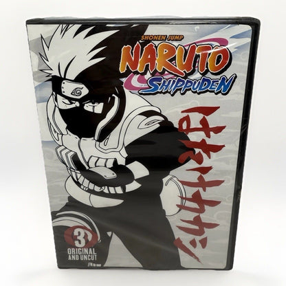 Naruto Shippuden Vol. 3 DVD Original & Uncut Episodes 9–13 | Viz Media 2009