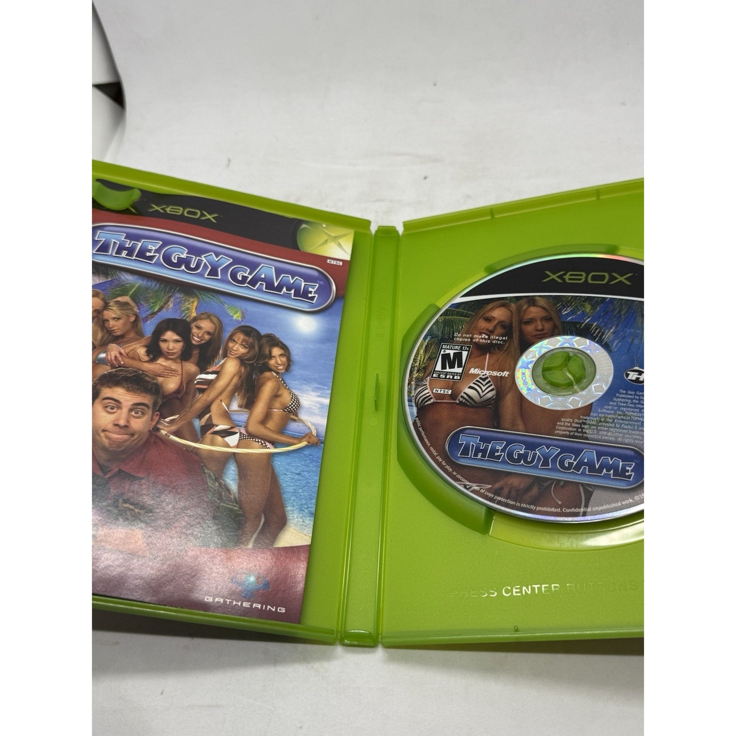 The Guy Game (Microsoft Xbox, 2004) Complete w/ Manual - Adult - M Rated Guys