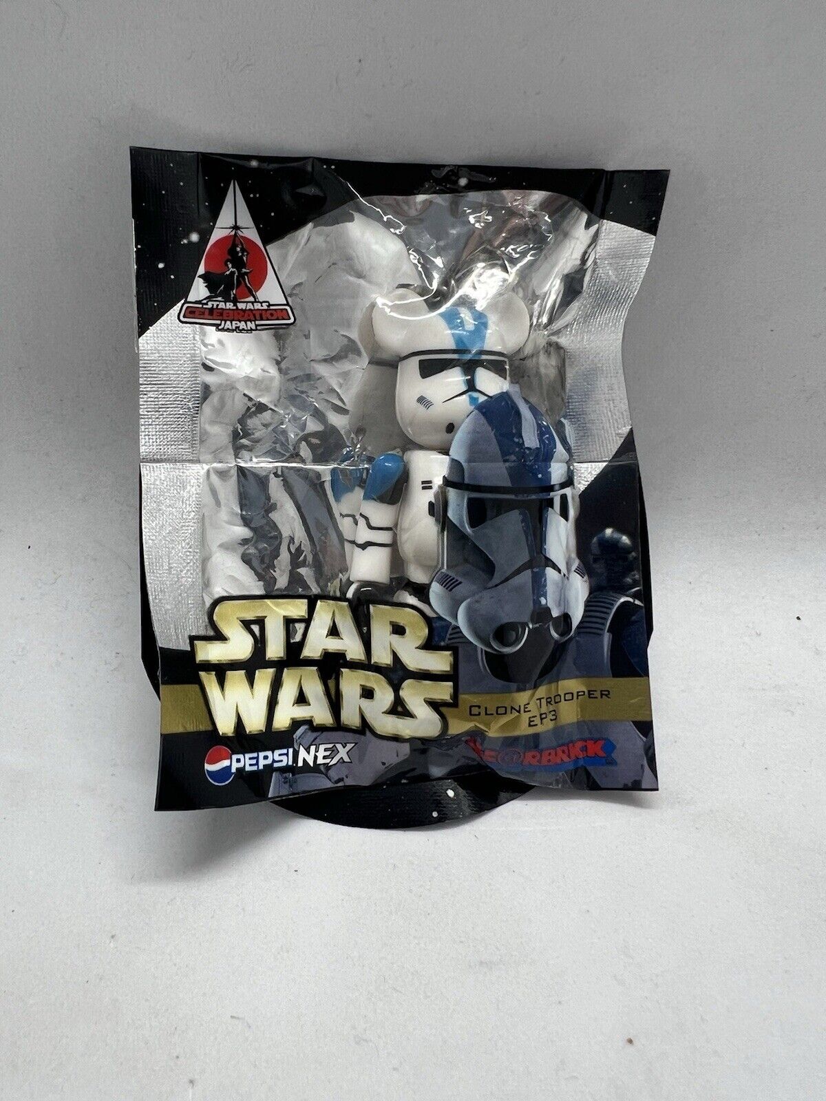 BE@RBRICK Star Wars Clone Trooper Ep 3 15 70% PEPSI MIB 2008 MEDICOM - thriftgoblin