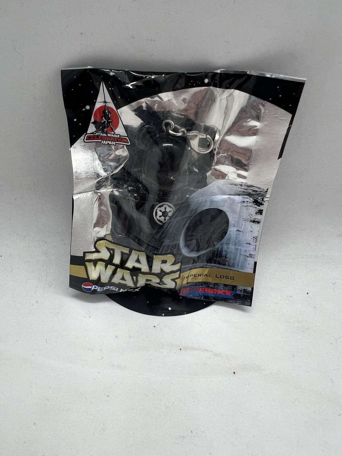 BE@RBRICK Star Wars Small Figure Key Chain Pepsi IMPERIAL LOGO New Sealed 2008 - thriftgoblin