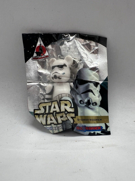 BE@RBRICK Star Wars Stormtrooper 3 70% PEPSI 2008 MEDICOM MINI FIGURE Keychain - thriftgoblin
