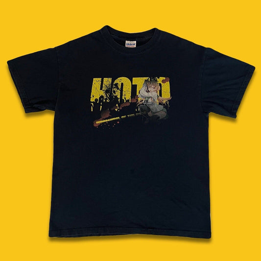 Beautiful Y2K Highschool Of The Dead Rei Miyamoto Waifu T Shirt Rare Vintage - thriftgoblin