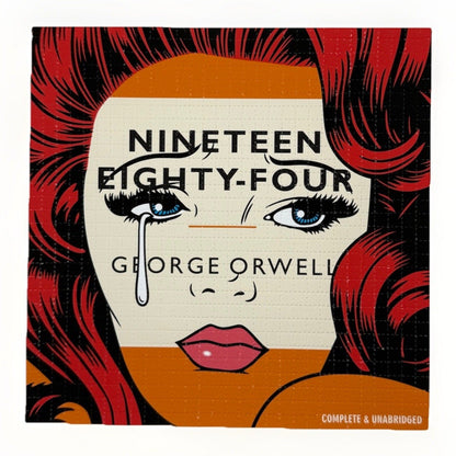 Ben Frost “1984” Blotter Art Print 2021 Bicycle Day 1xRUN Signed 35/175 w/COA - thriftgoblin