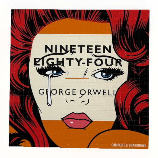 Ben Frost “1984” Blotter Art Print 2021 Bicycle Day 1xRUN Signed 35/175 w/COA - thriftgoblin