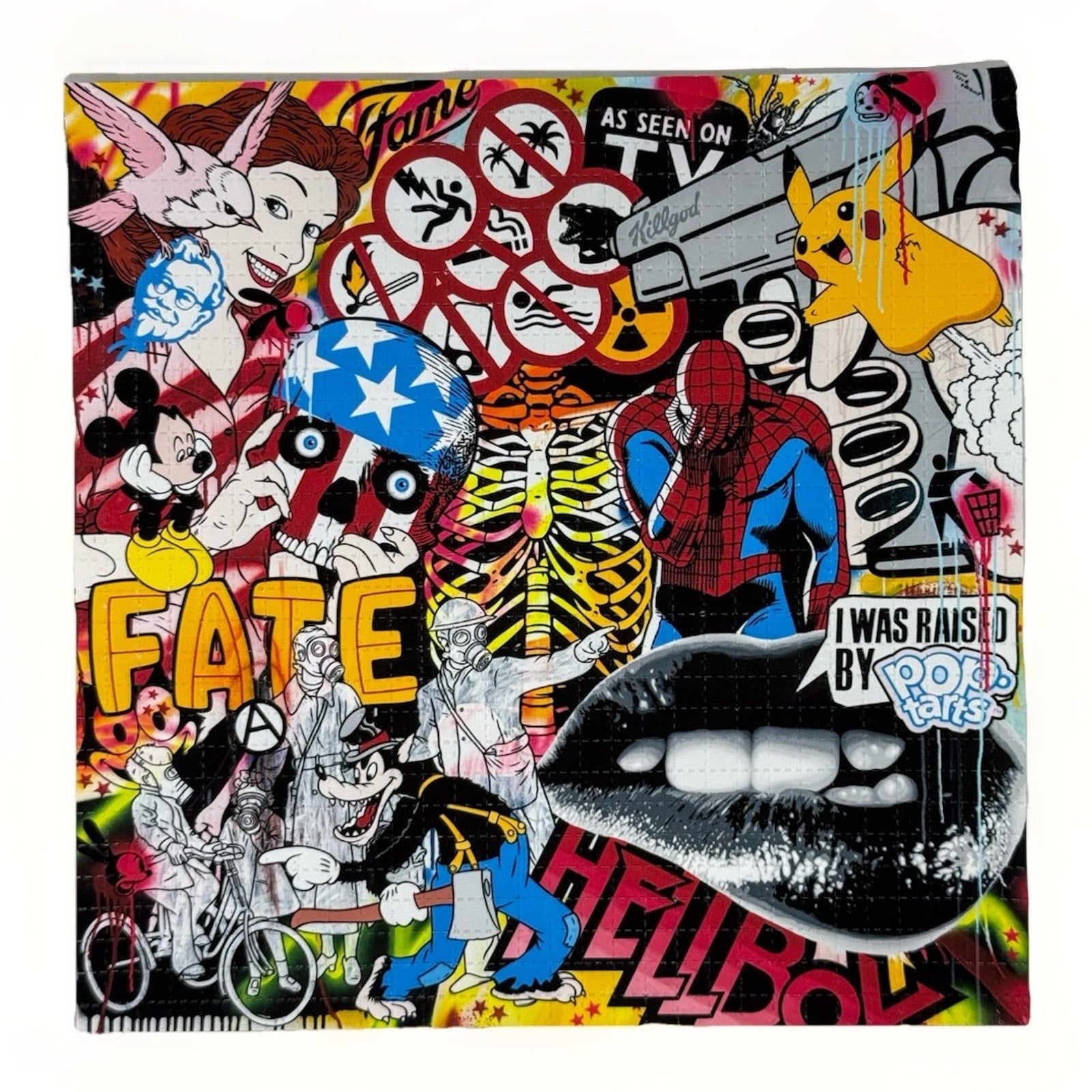 Ben Frost Know Your Product 2020 Blotter Print P.P. Signed 1xRUN Pop Art Adult - thriftgoblin