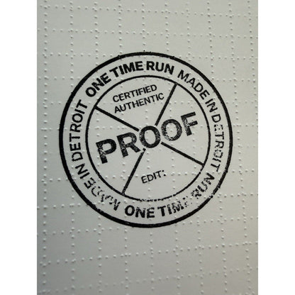Ben Frost Stitch Sample Proof Acid Blotter Print 1xrun Pop Art - thriftgoblin