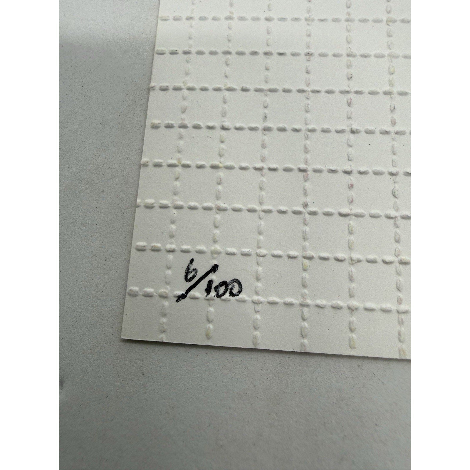 Ben Frost Wall Flower Blotter Variant 2018 1xRUN Signed 6/100 COA Pop Art Print - thriftgoblin