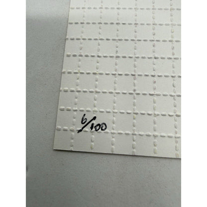 Ben Frost Wall Flower Blotter Variant 2018 1xRUN Signed 6/100 COA Pop Art Print - thriftgoblin