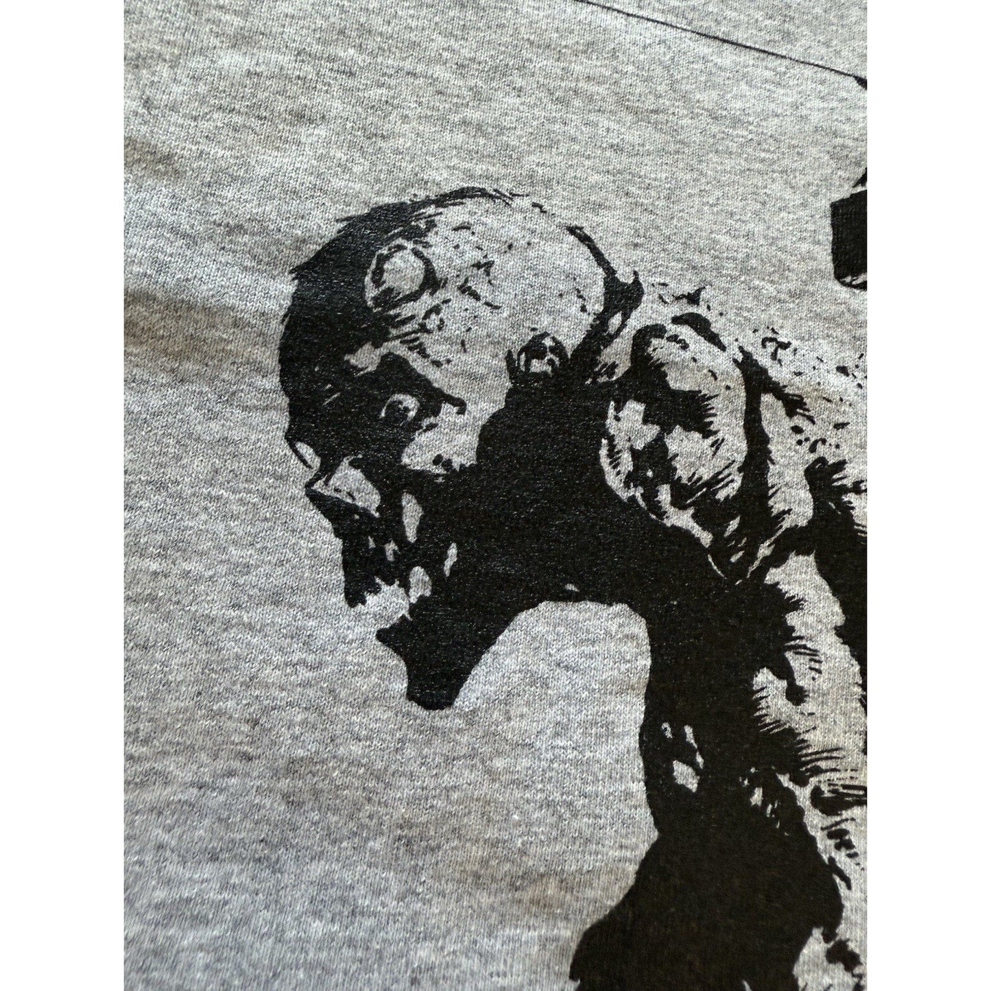 Bernie Wrightson Gardens of the Dead Shirt 2003 XL Gray Horror Comic Art Tee USA - thriftgoblin