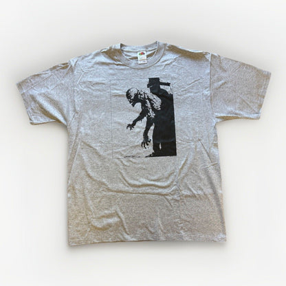 Bernie Wrightson Gardens of the Dead Shirt 2003 XL Gray Horror Comic Art Tee USA - thriftgoblin