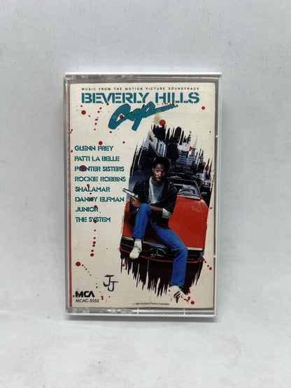 BEVERLY HILLS COP Soundtrack Cassette Tape MCA Records 1984 Eddie Murphy Neutron - thriftgoblin