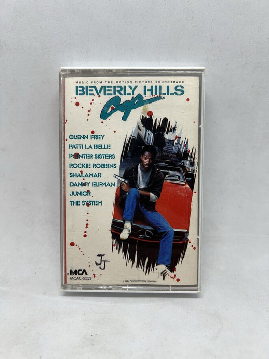 BEVERLY HILLS COP Soundtrack Cassette Tape MCA Records 1984 Eddie Murphy Neutron - thriftgoblin