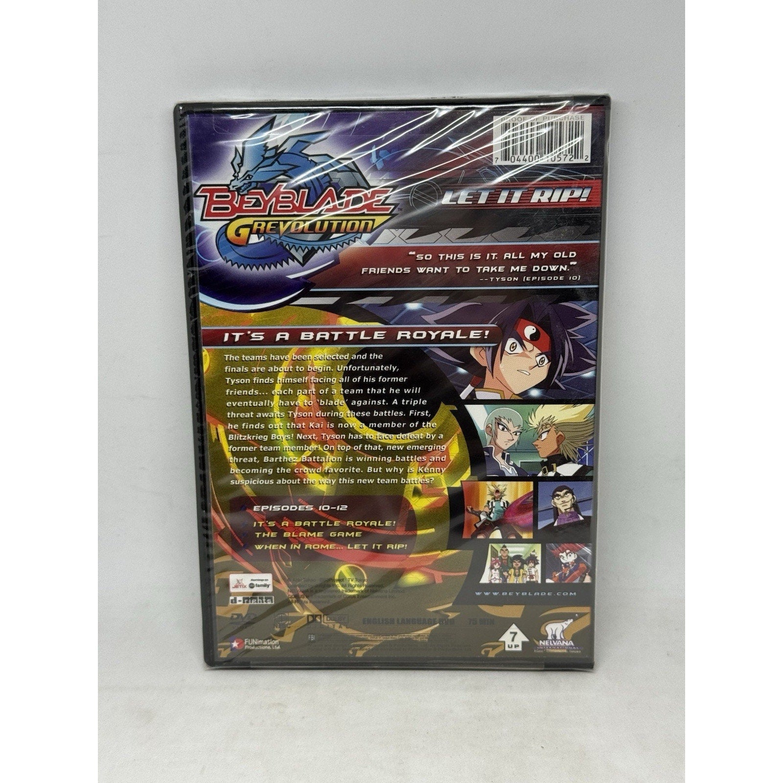 Beyblade G-Revolution Vol 4 DVD, FUNimation – Thrift Goblin