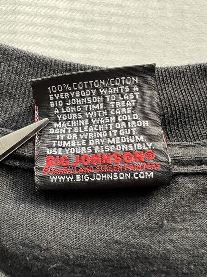 Big Johnson Motorcycles Biker Shirt. Bourbon St. New Orleans. Adult. Black - thriftgoblin