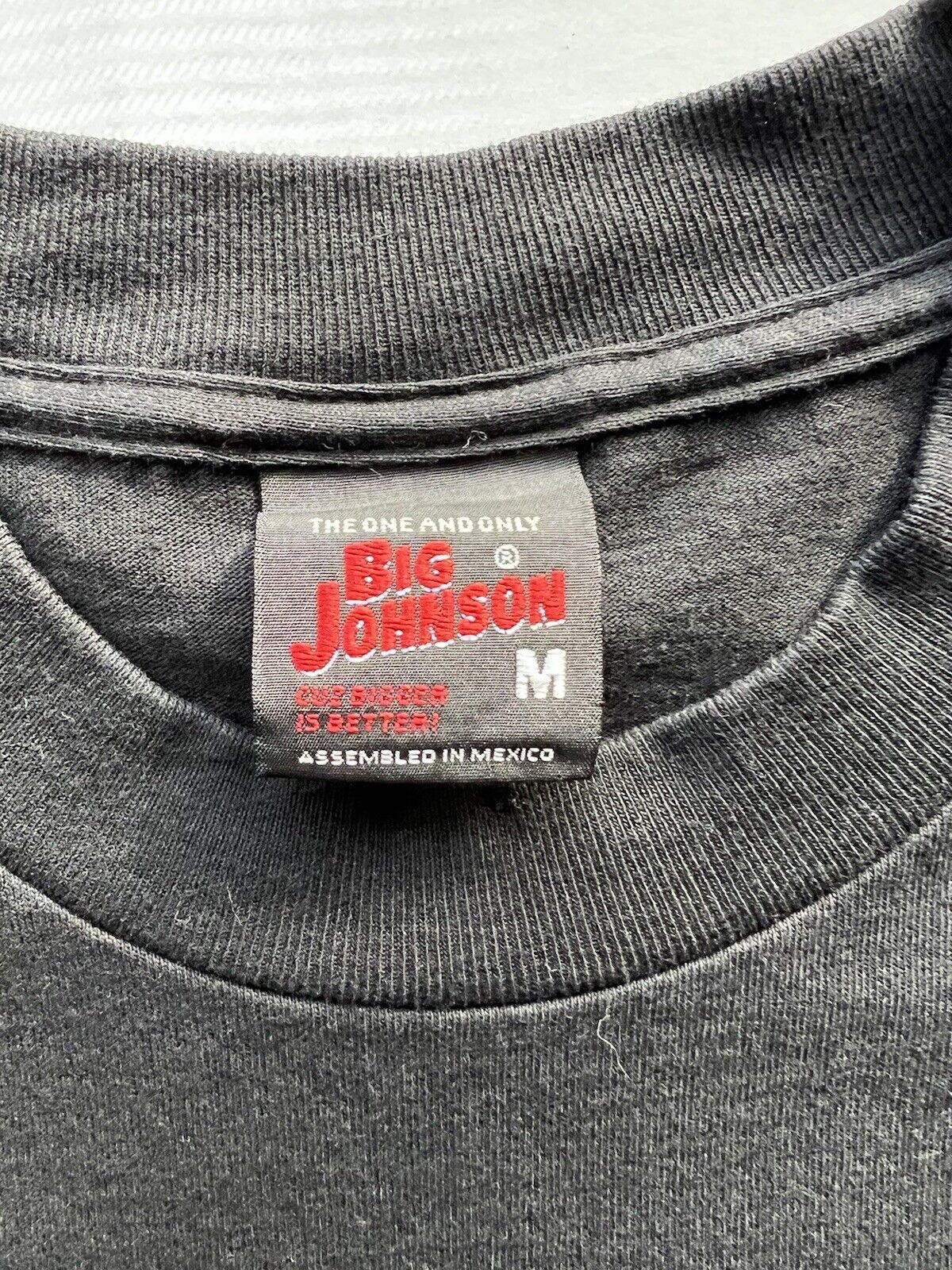 Big Johnson Motorcycles Biker Shirt. Bourbon St. New Orleans. Adult. Black - thriftgoblin