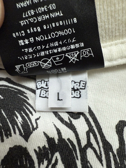 Billionaire Boys Club x Rockin Jelly Bean EROSTIKA T-Shirt Nigo White Mens Large - thriftgoblin