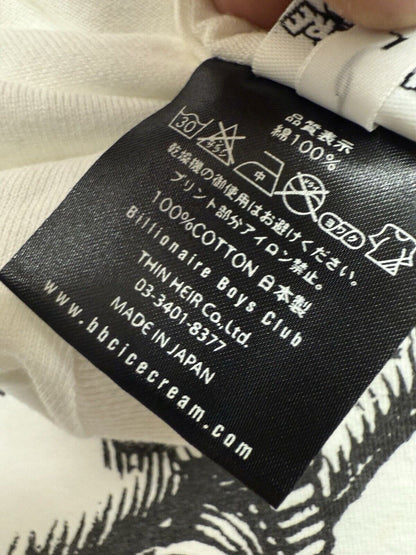 Billionaire Boys Club x Rockin Jelly Bean EROSTIKA T-Shirt Nigo White Mens Large - thriftgoblin