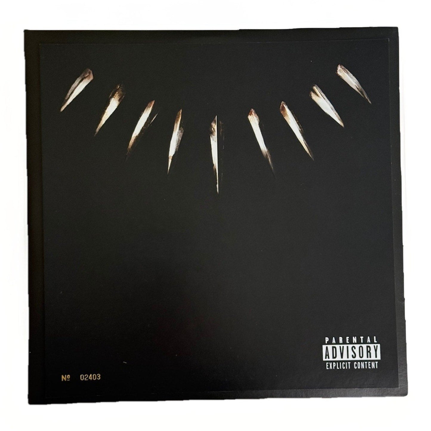 Black Panther 2LP Vinyl Kendrick Lamar Numbered Limited Edition Etched TDE KDot - thriftgoblin