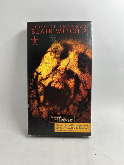 Blair Witch 2 VHS Book Of Shadows 2001 Blair Witch Project 2 Horror Classic Film - thriftgoblin