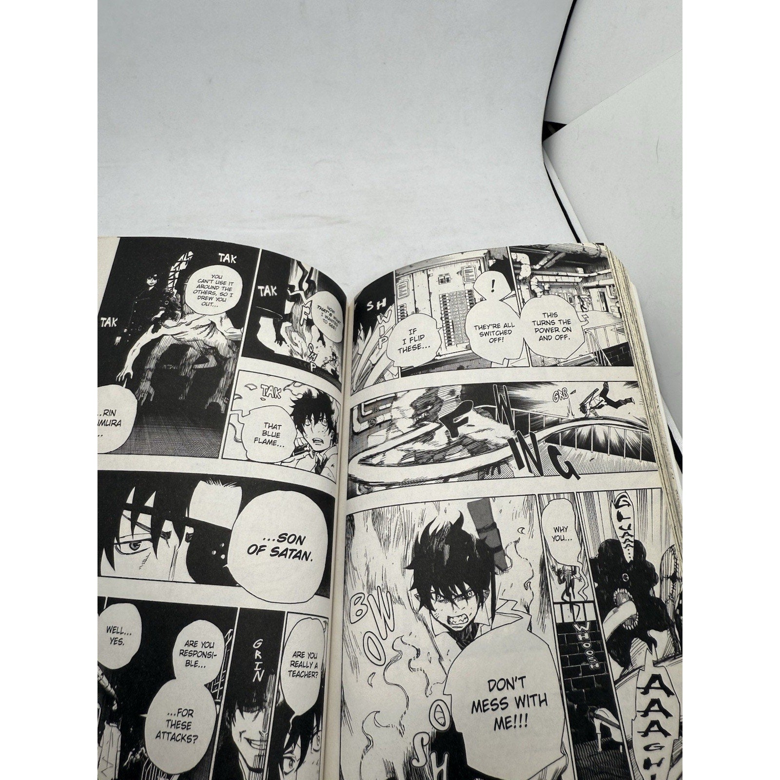 Blue Exorcist Volume 2 by Kazue Kato 2011 Manga Edition Paperback First Printing - thriftgoblin