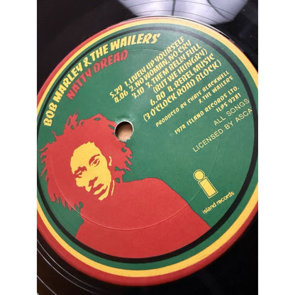 Bob Marley & The Wailers Natty Dread 1974 Vinyl LP Island ILPS 9281 Original No - thriftgoblin