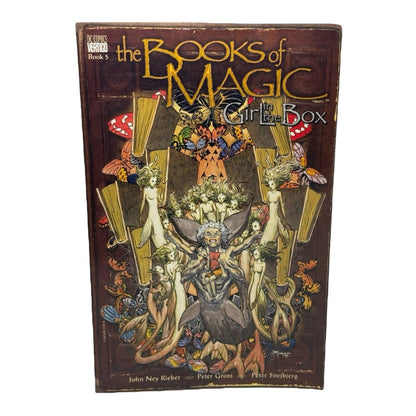 Books of Magic Girl in the Box Book 5 DC Vertigo TPB 1999 Rieber Gross Gaiman - thriftgoblin