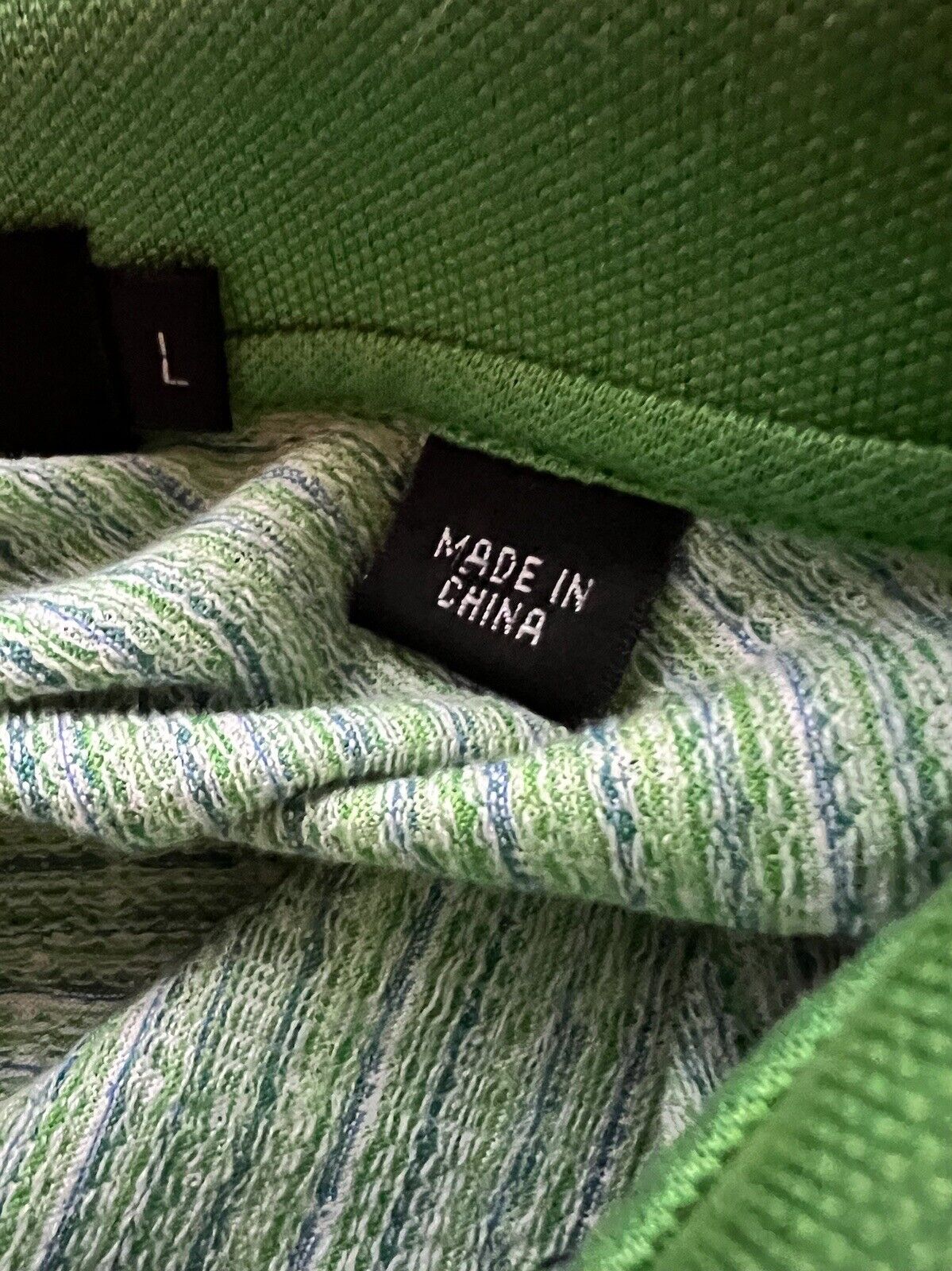 Bugatchi Men’s Green St. Patrick 4 Leaf Clover Polo Uomo Short Sleeve - thriftgoblin